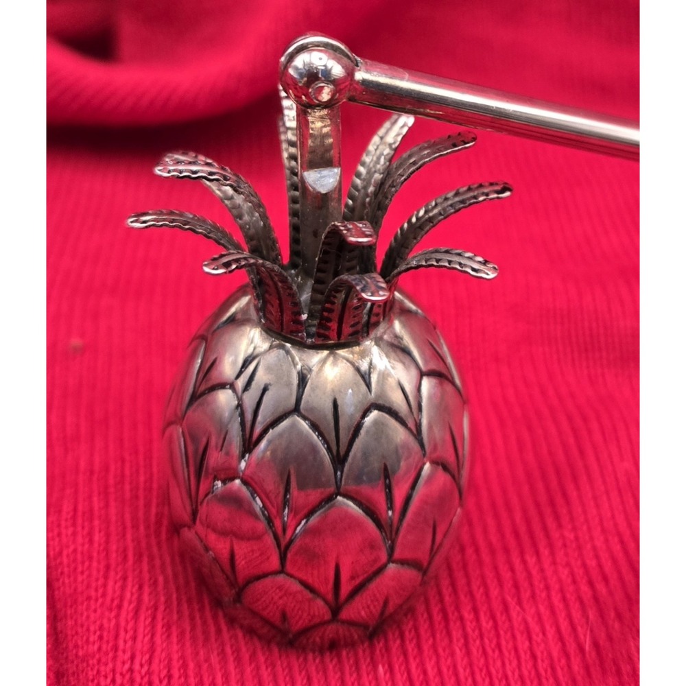 Vintage Pineapple Snuffer By The Godinger Silver Hospitality Collection